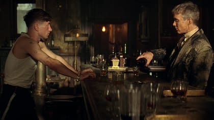 Barry Keoghan es Erasmus “Duke” Shelby, el primogénito de Tommy, aún más feroz y despiadado que su padre