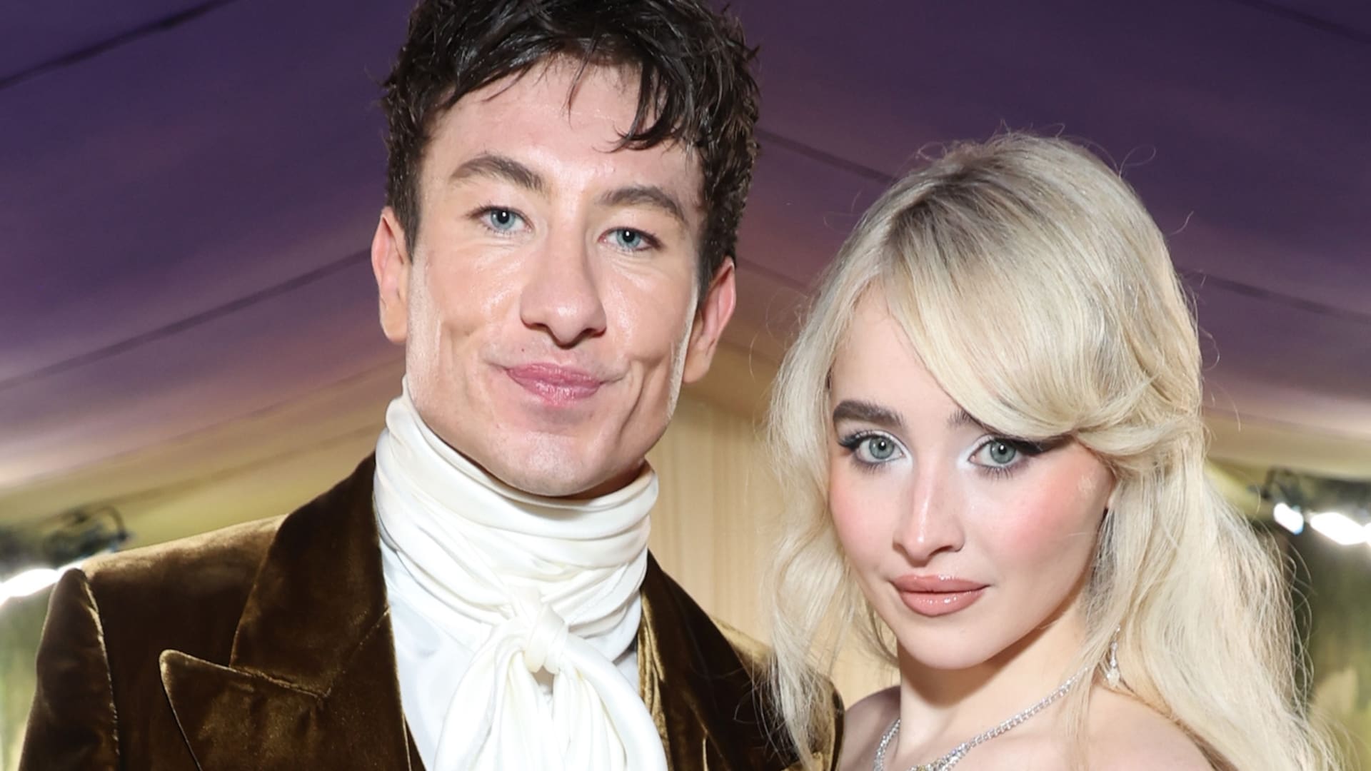 Barry Keoghan junto a Sabrina Carpenter, con quien estuvo de novio en el pasado. El final de la relación fue escandaloso y en medio de rumores de infidelidad