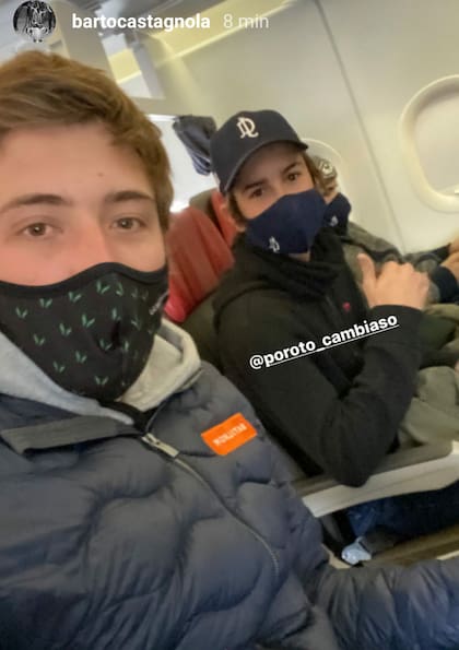 Barto Castagnola y Poroto Cambiaso, en el viaje a Inglaterra