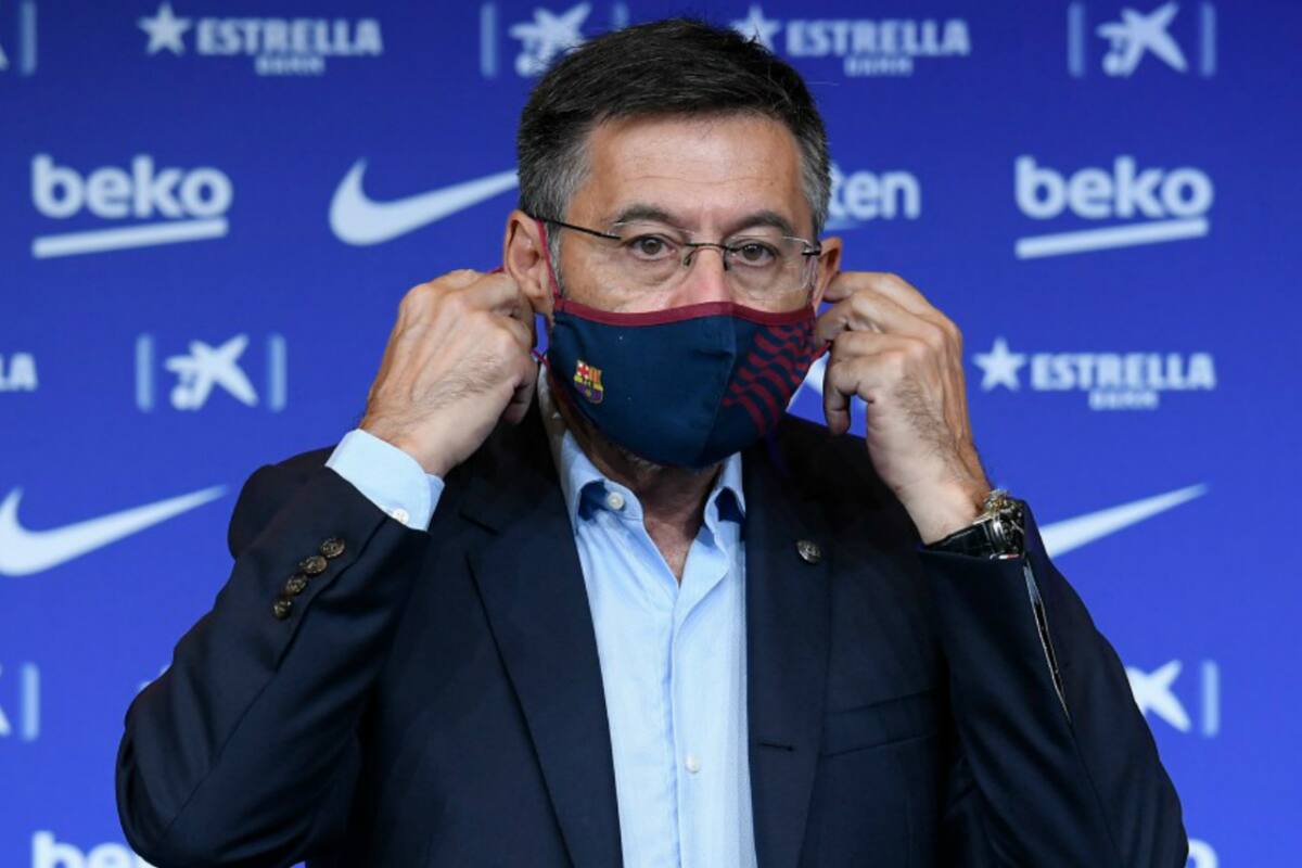 Bartomeu decidió renunciar hoy a su cargo como presidente de Barcelona