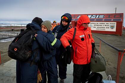 Los contactos de la base Marambio con el continente se limitan durante el invierno