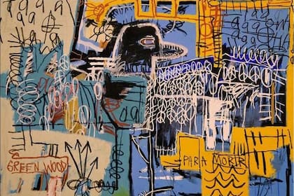 "Bird on Money", pintura de Basquiat de 1981
