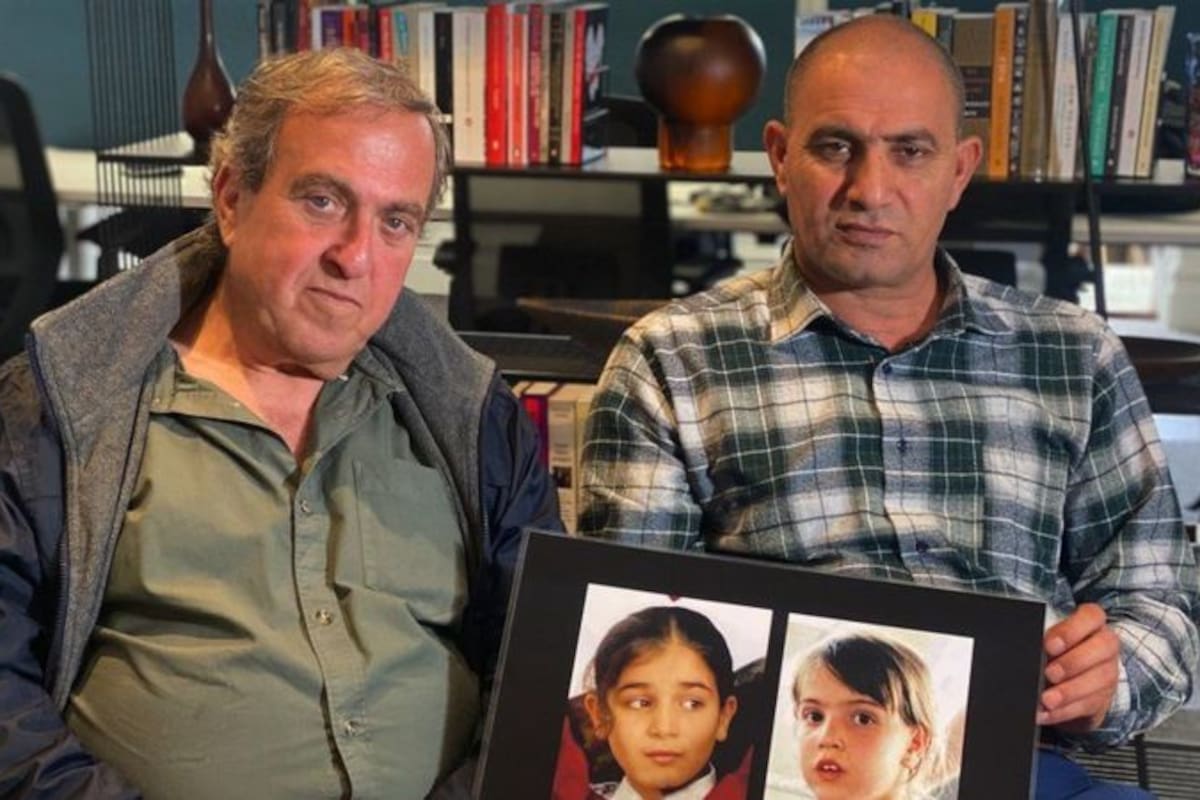 Bassam Aramin (izquierda), y Rami Elhanan (derecha) son 'hermanos' desde lados opuestos.