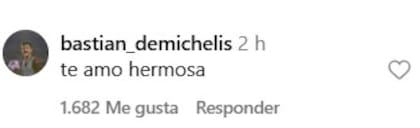 Bastian Demichelis le respondió a su madre tras el posteo por el Día del Niño