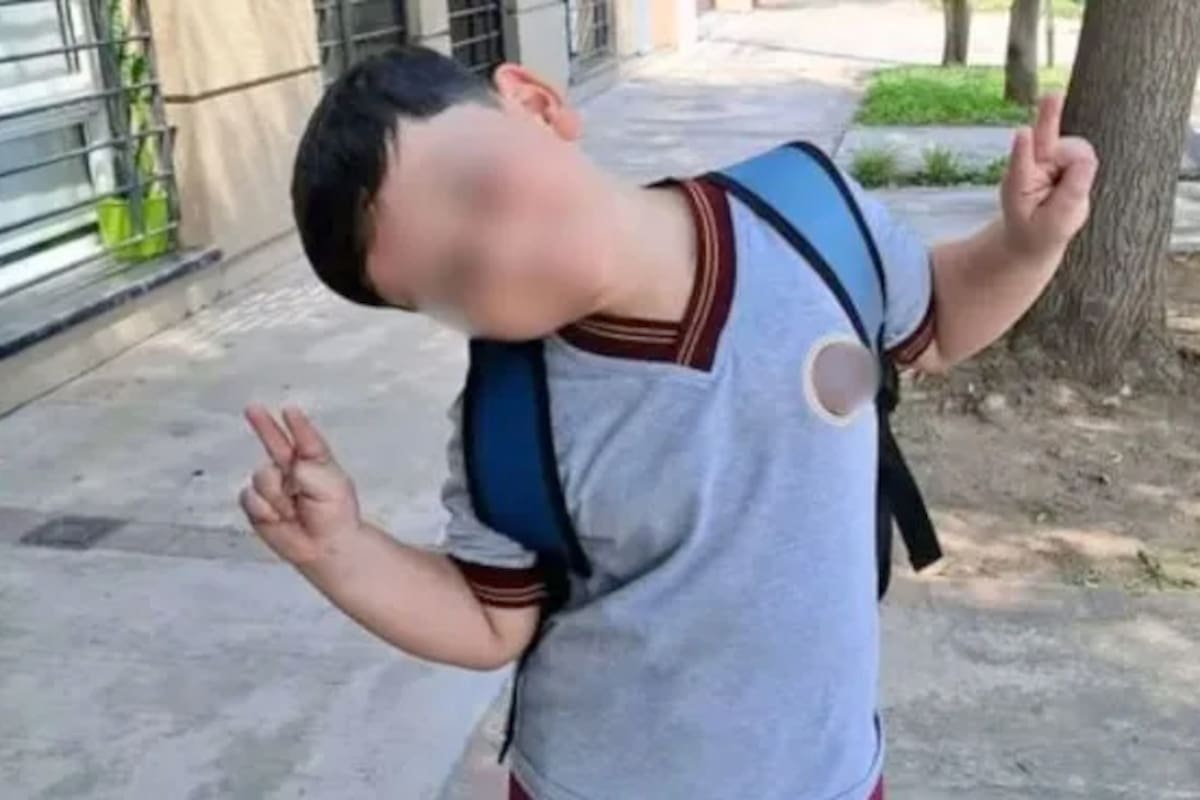 Bastián Jerez, el pequeño de 8 años que fue víctima de un choque en La Frontera