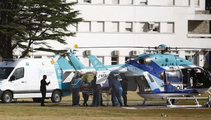 Bastián primero fue atendido en el hospital municipal de Pinamar y luego, trasladado al Hospital Materno Infantil de Mar del Plata