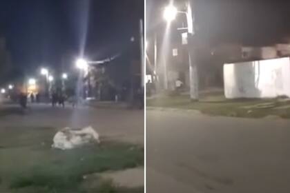 Batalla campal en Merlo