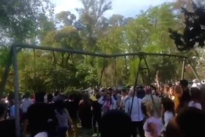 Batalla campal en una parrilla de Ituzaingó durante el Día de la Madre