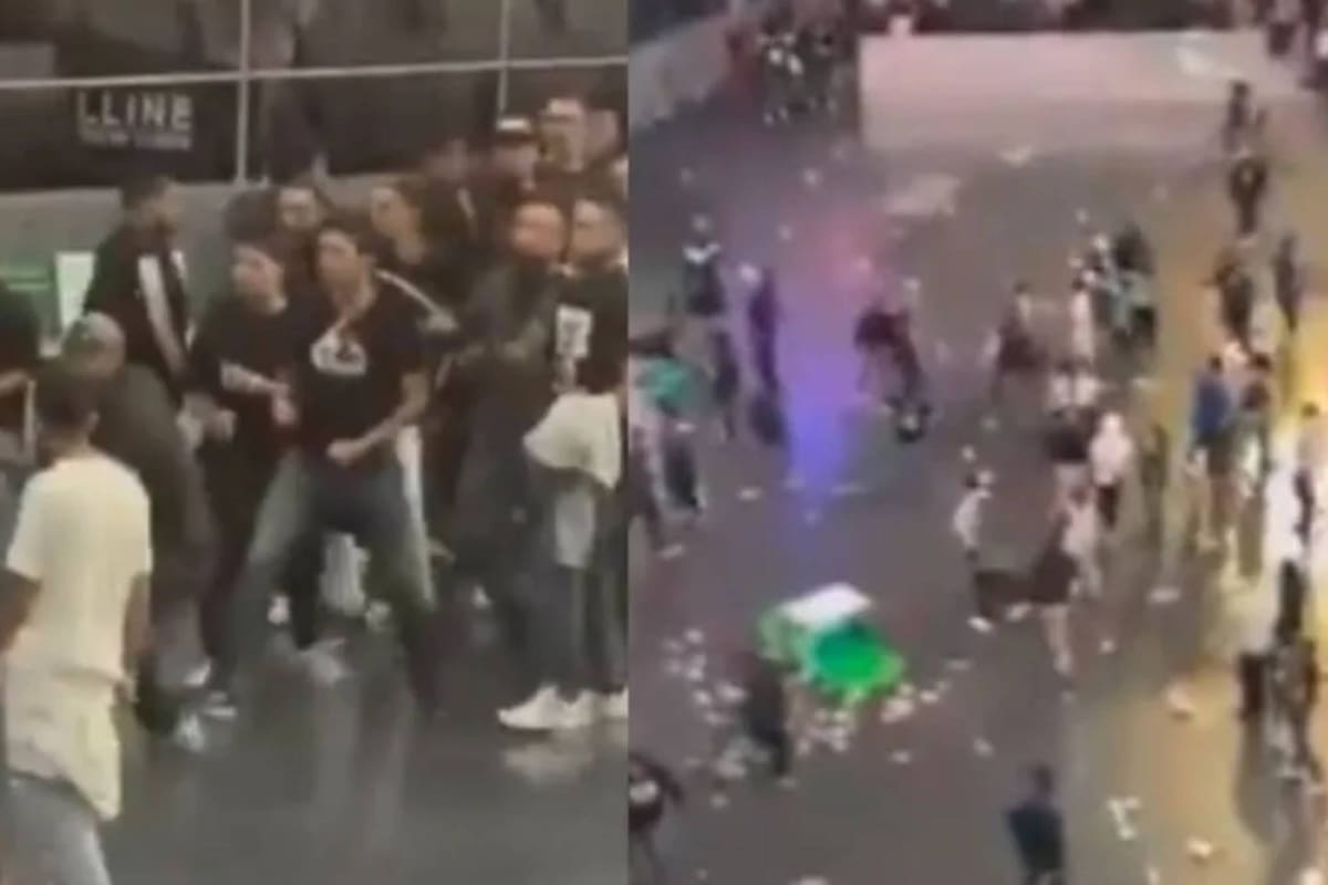 Batalla campal y descontrol en un recital de Damas Gratis en Colombia: hay al menos un muerto