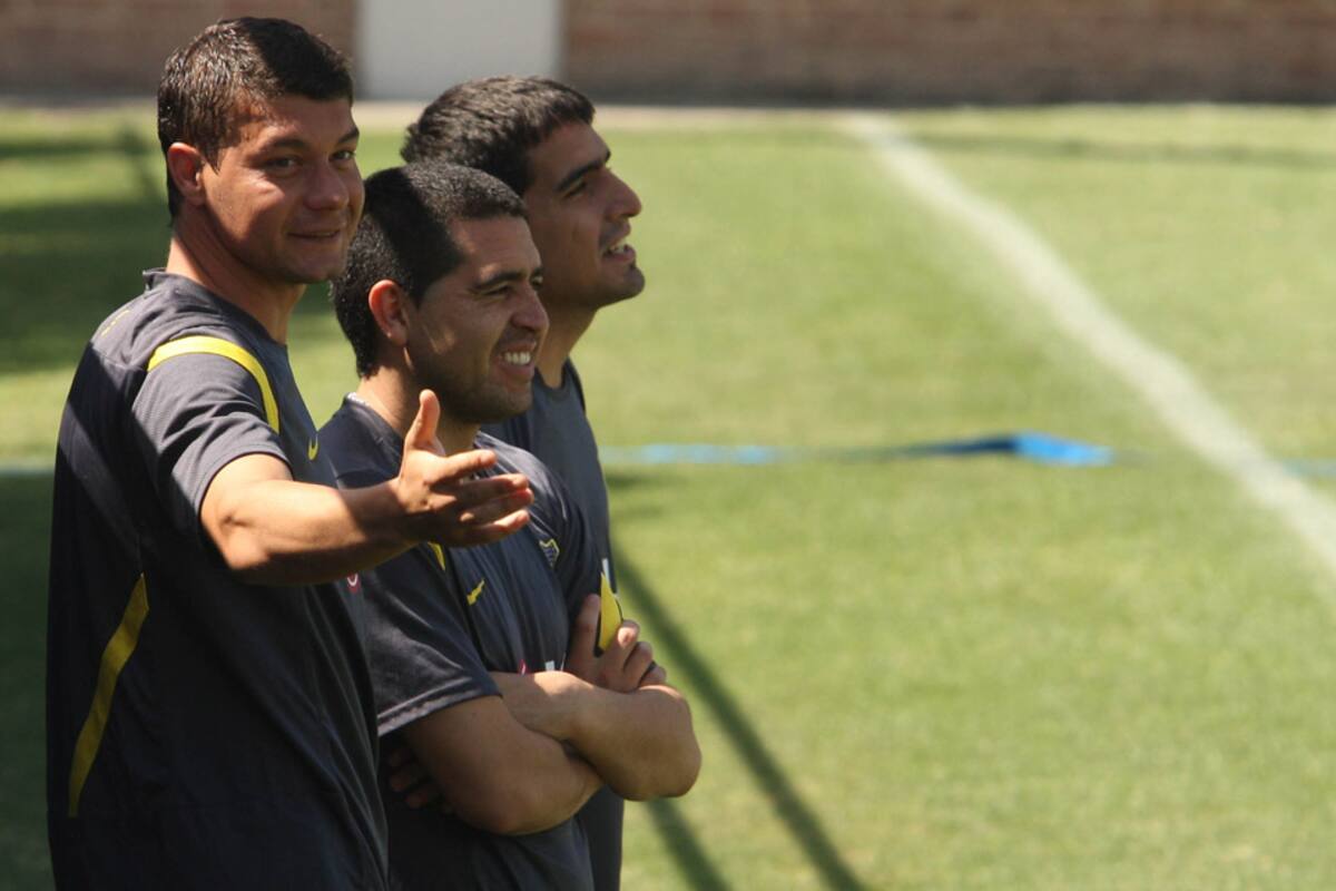 Battaglia, Riquelme y Viatri, los tres lesionados de Boca