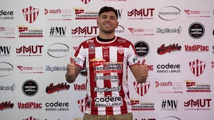 Battalini posa como refuerzo de Talleres de Remedios de Escalada