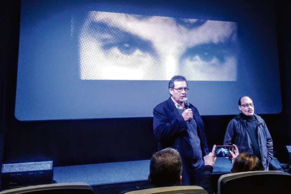 Bauer, ayer, al presentar la proyección del film