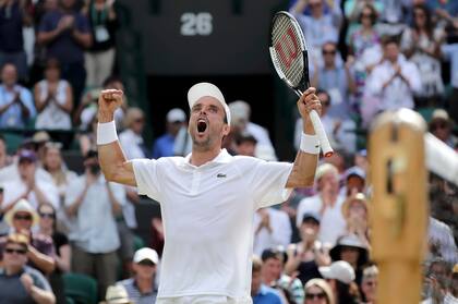Bautista Agut en Wimbledon
