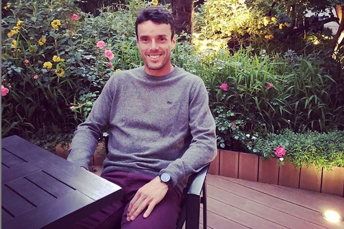 Bautista Agut debió posponer su despedida de soltero