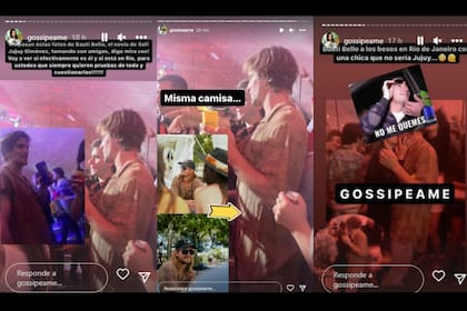 Bautista Bello fue capturado mientras le era infiel a la modelo (Foto Instagram @gossipeame)