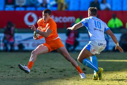 Bautista Delguy en acción en Pretoria