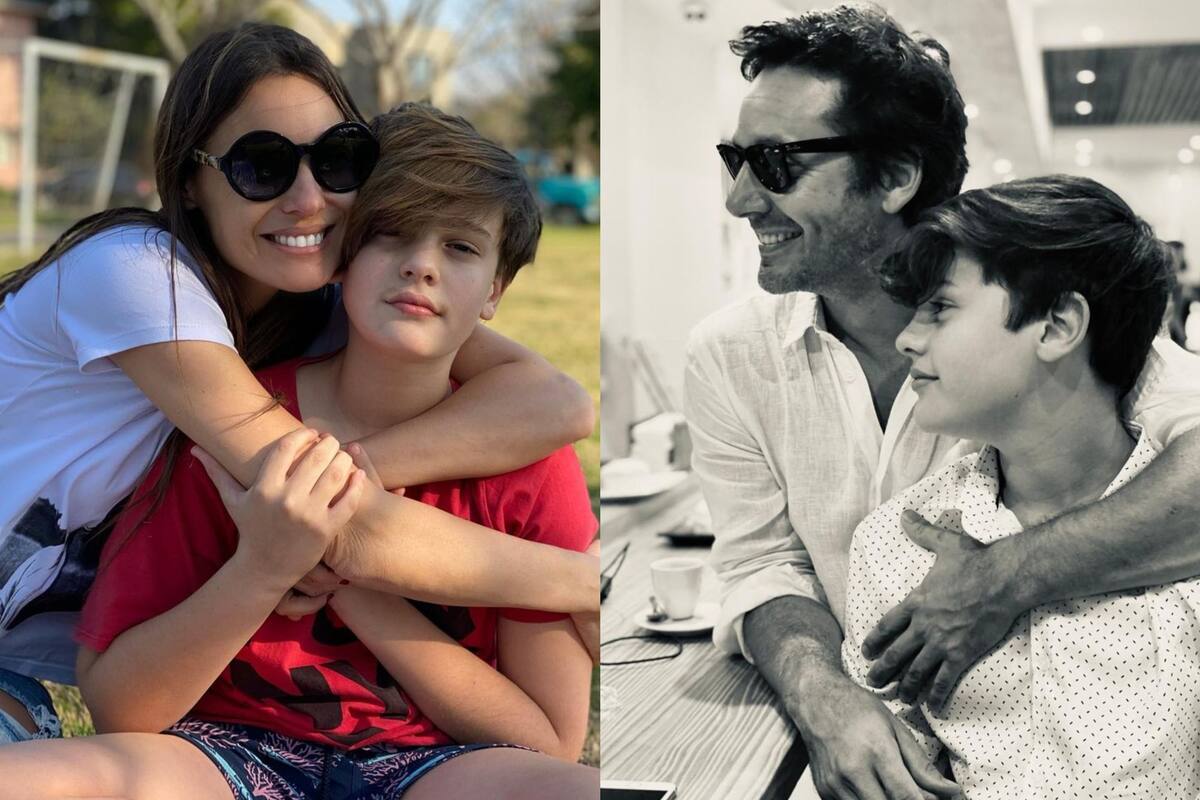 Bautista Vicuña junto a Pampita y Benjamín