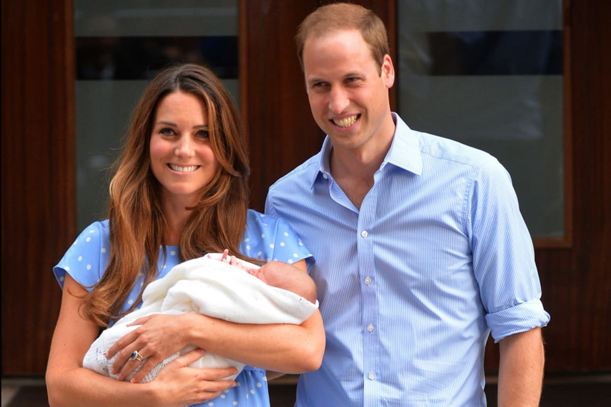 Bautizan al príncipe George, hijo de William y Kate Middleton