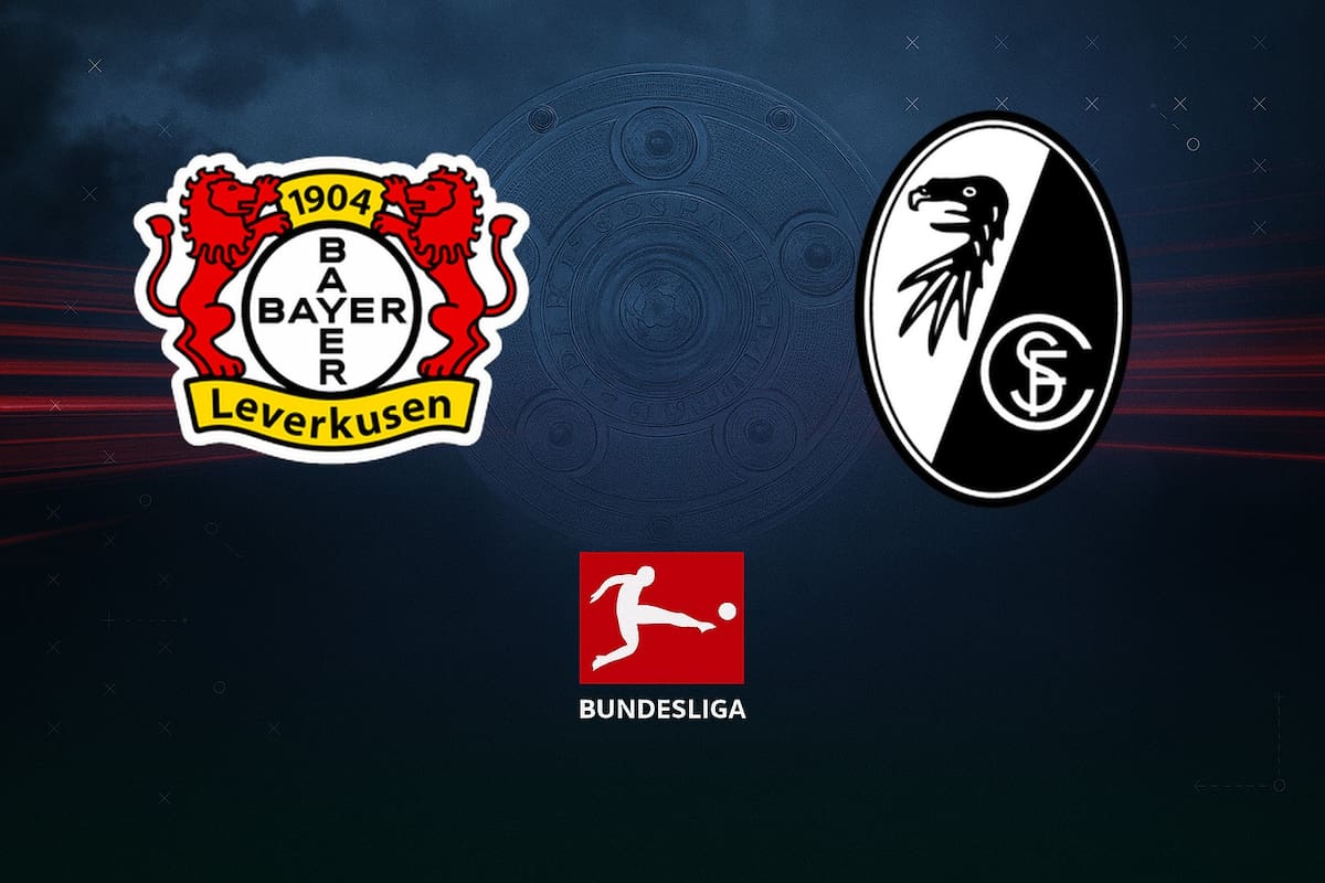 Bayer 04 Leverkusen y Freiburg disputaron uno de los encuentros de la jornada del fútbol aleman