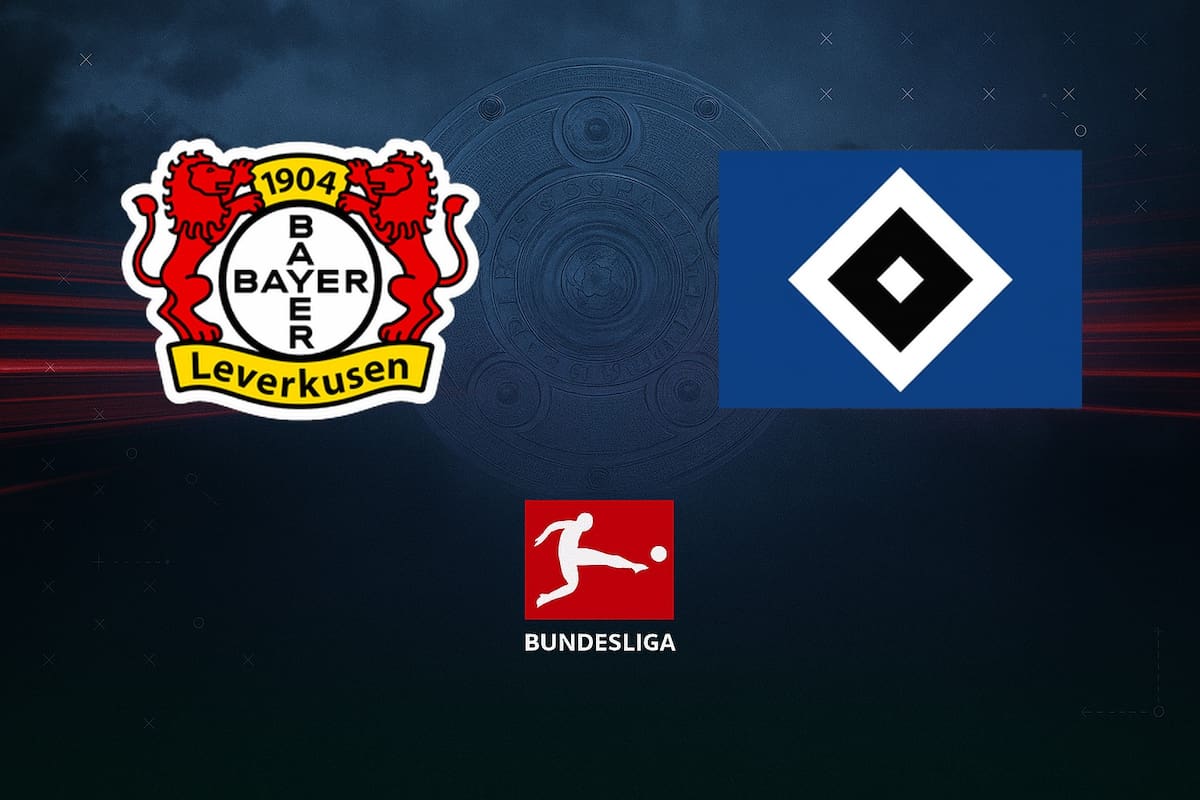 Bayer 04 Leverkusen y Hamburger SV disputaron uno de los encuentros de la jornada del fútbol aleman