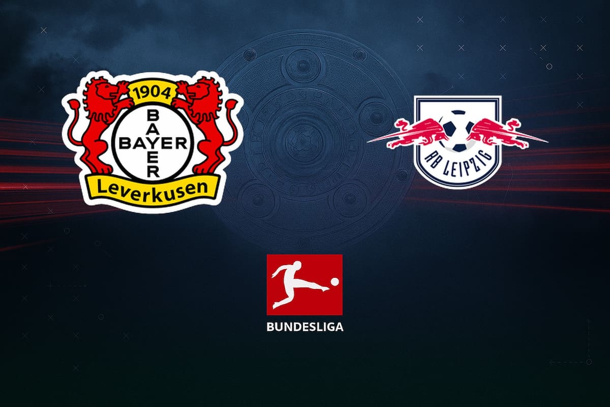 Bayer 04 Leverkusen y RB Leipzig disputaron uno de los encuentros de la jornada del fútbol aleman