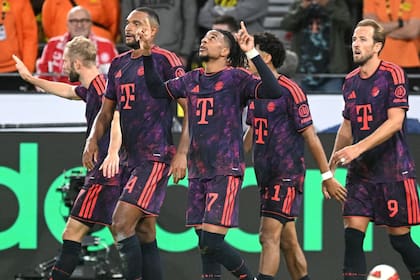 Bayern Múnich está invicto en la Champions League, con una victoria y un empate en dos fechas