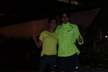 Bázrola y Rodríguez, luego de un entrenamiento suave en Valencia