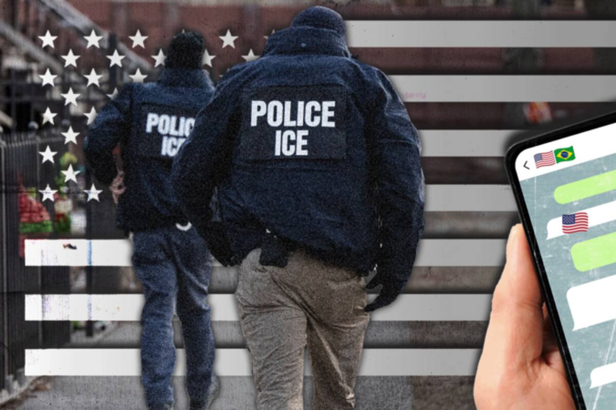 BBC News Brasil rastreó la actividad en grupos de WhatsApp y comprobó la ansiedad provocada por las políticas de Trump entre grupos de inmigrantes en Massachusetts.