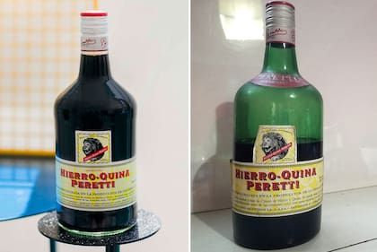 La botella de Hierro Quina