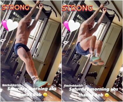 Beckham compartió un video el pasado fin de semana con el que mostró que se mantiene en forma a sus 49 años