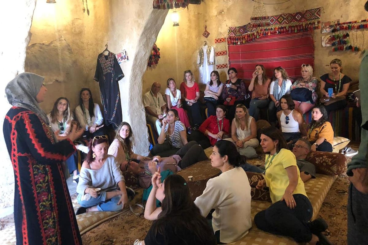 Beduinos en el desierto del Negev