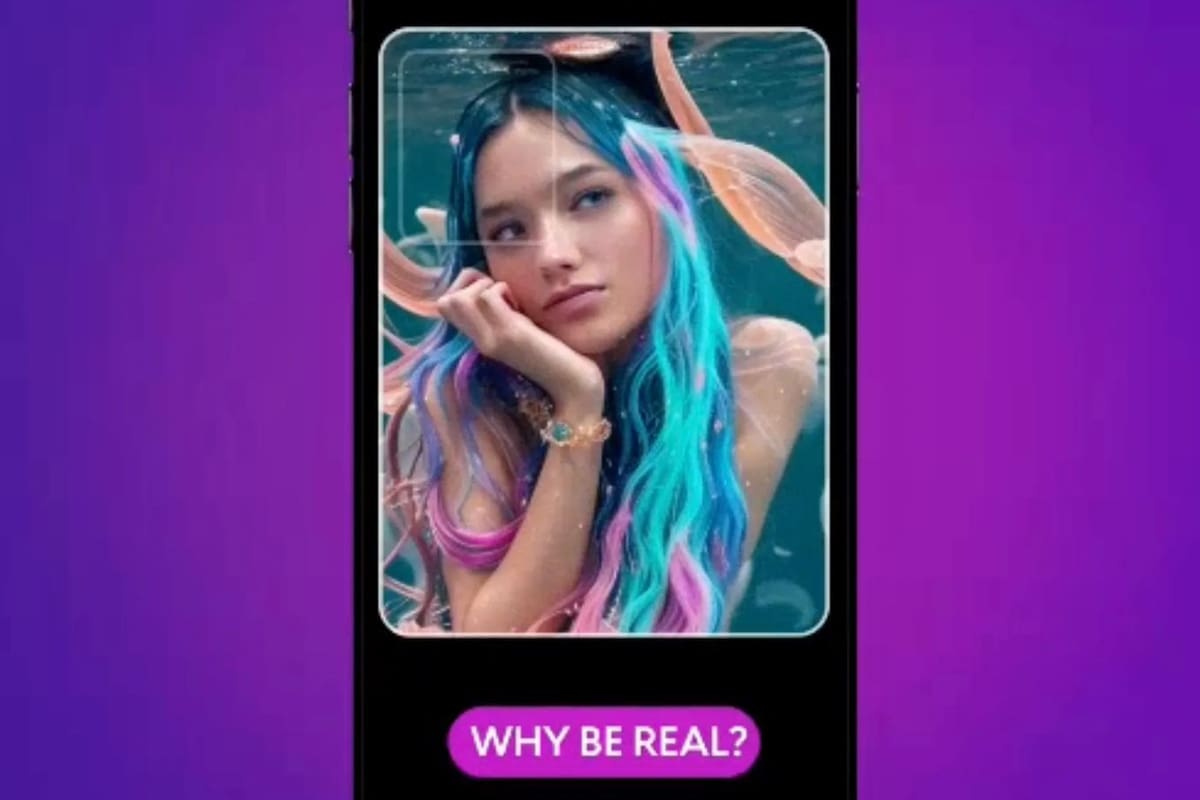 BeFake es una red social en la que, a diferencia de BeReal, la clave está en la intervención de la foto usando inteligencia artificial