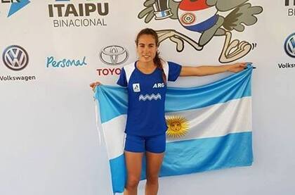 Belén Casetta fue una de las figuras del equipo argentino