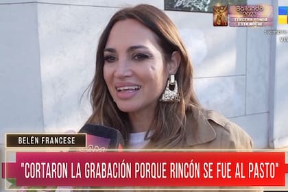 Belén Francese apuntó contra Andrea Rincón y contó nuevos detalles sobre su pelea en PH, Podemos Hablar
