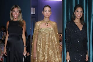 Todos los invitados al desfile de Adrián Brown en su atelier