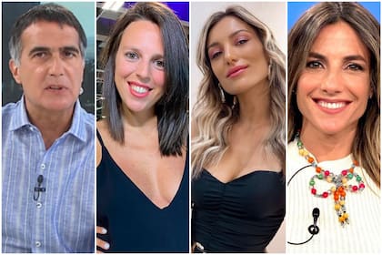 Belén Ludueña, Antonio Laje, Flor Vitelli y Sofía Macaggi