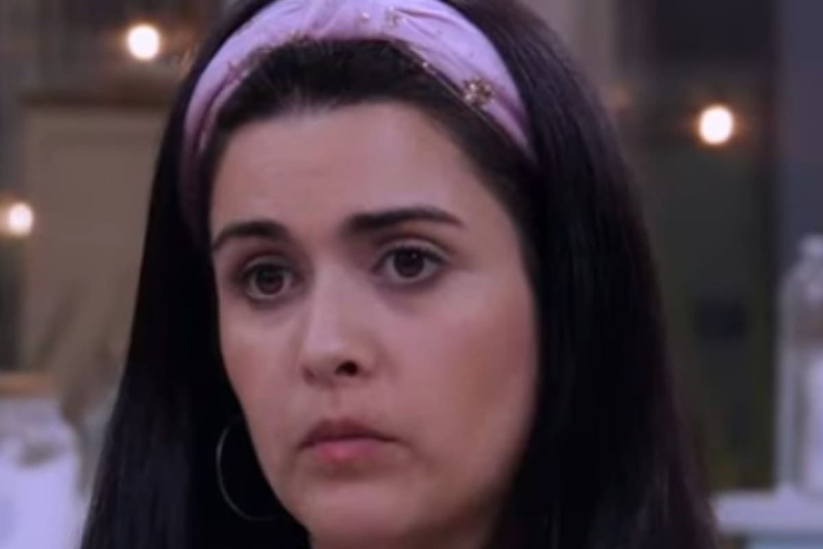 Belén presentó una torta de cupcakes en Bake Off Argentina y la devolución del jurado la decepcionó