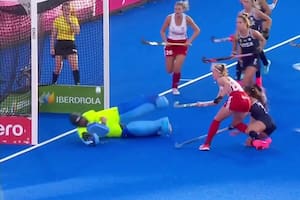 Belén Succi y una atajada estupenda sobre el final del partido