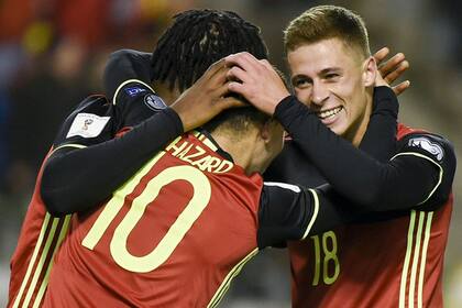 Bélgica presentó una lista de 28 jugadores.