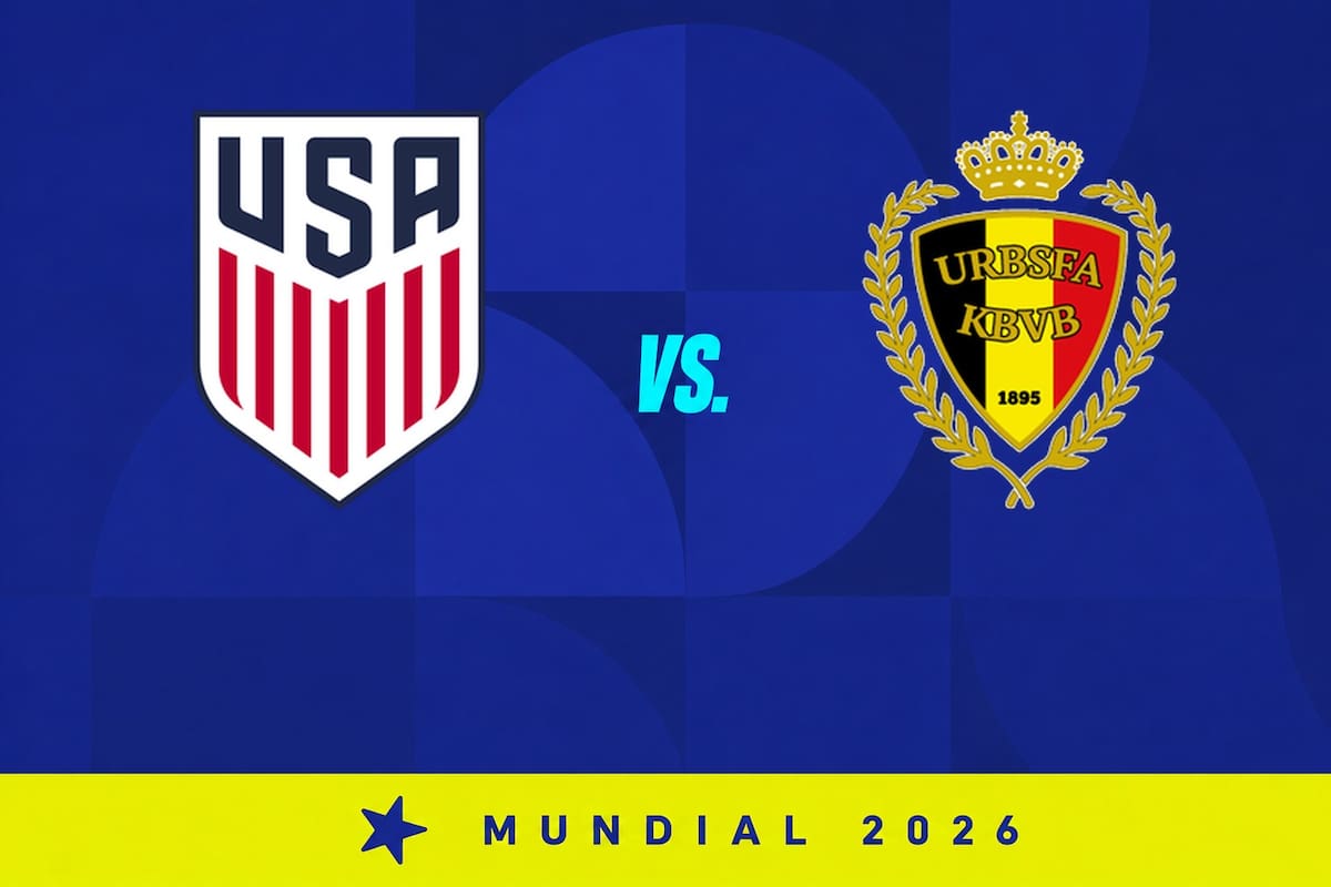 Bélgica venció 4-1 a EEUU, por el Mundial 2026