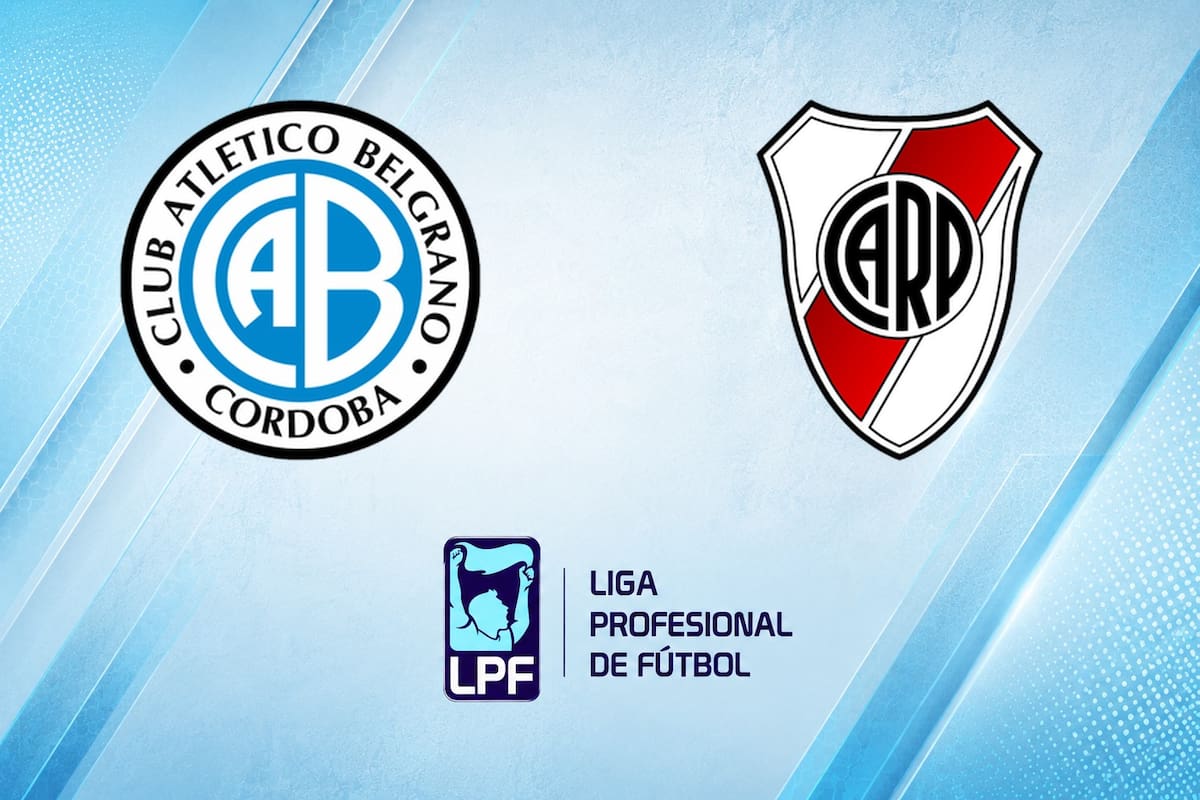 Belgrano y River Plate disputaron uno de los encuentros de la jornada del fútbol argentino