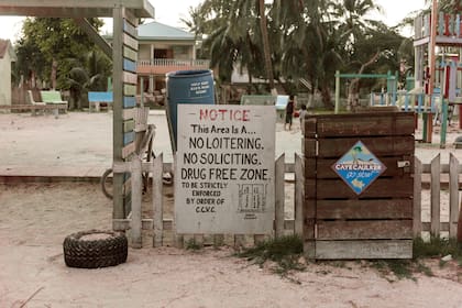 En Belice, los carteles y señales están en inglés (Foto: Archivo)