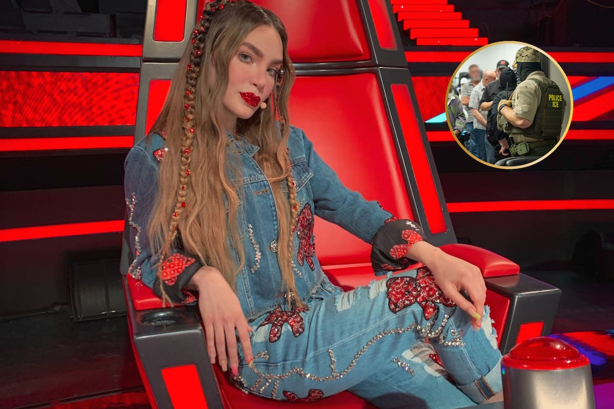 Belinda defendió a los migrantes ante redadas (X/ @belindapop) (X/ @ICEgov)