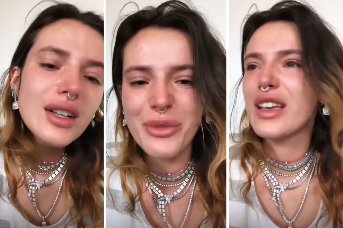 Bella Thorne, dolida e indignada por las palabras de Whoopi Goldberg