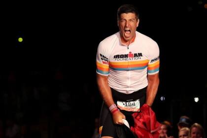 Bellin eligió el Ironman en Kona como su gran reto mientras yacía inmóvil en una cama de hospital