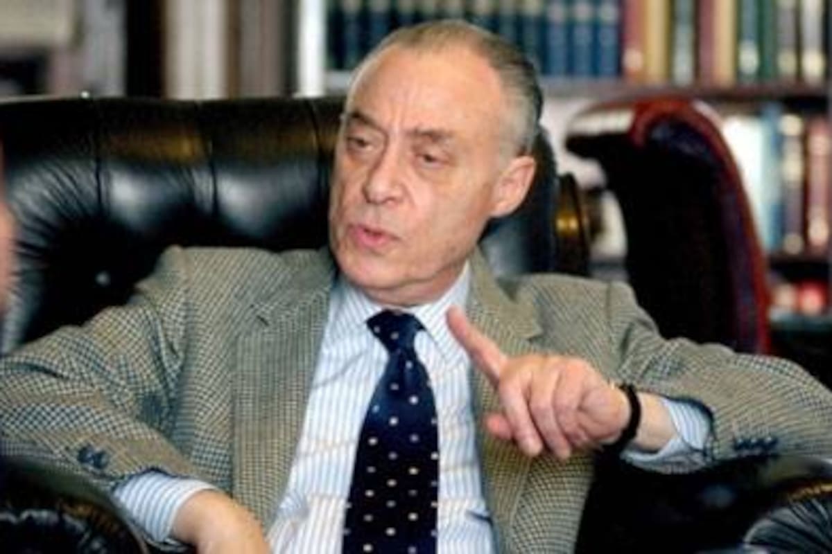 Belluscio, durante la entrevista con LA NACION: "La Corte menemista hizo campaña para derribar a Duhalde"