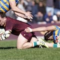 Newman gana, gusta y golea: el poderío del mejor equipo de nuestro rugby esta vez lo sufrió Hindú
