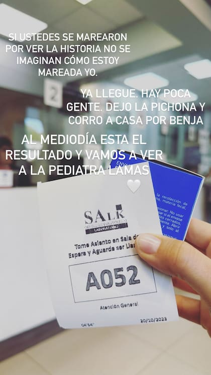 Belu Lucius mostró parte de su día: cuidó a su hijo mayor y preparó las tortas para el cumpleaños del menor (Foto: Instagram/@belulucius)