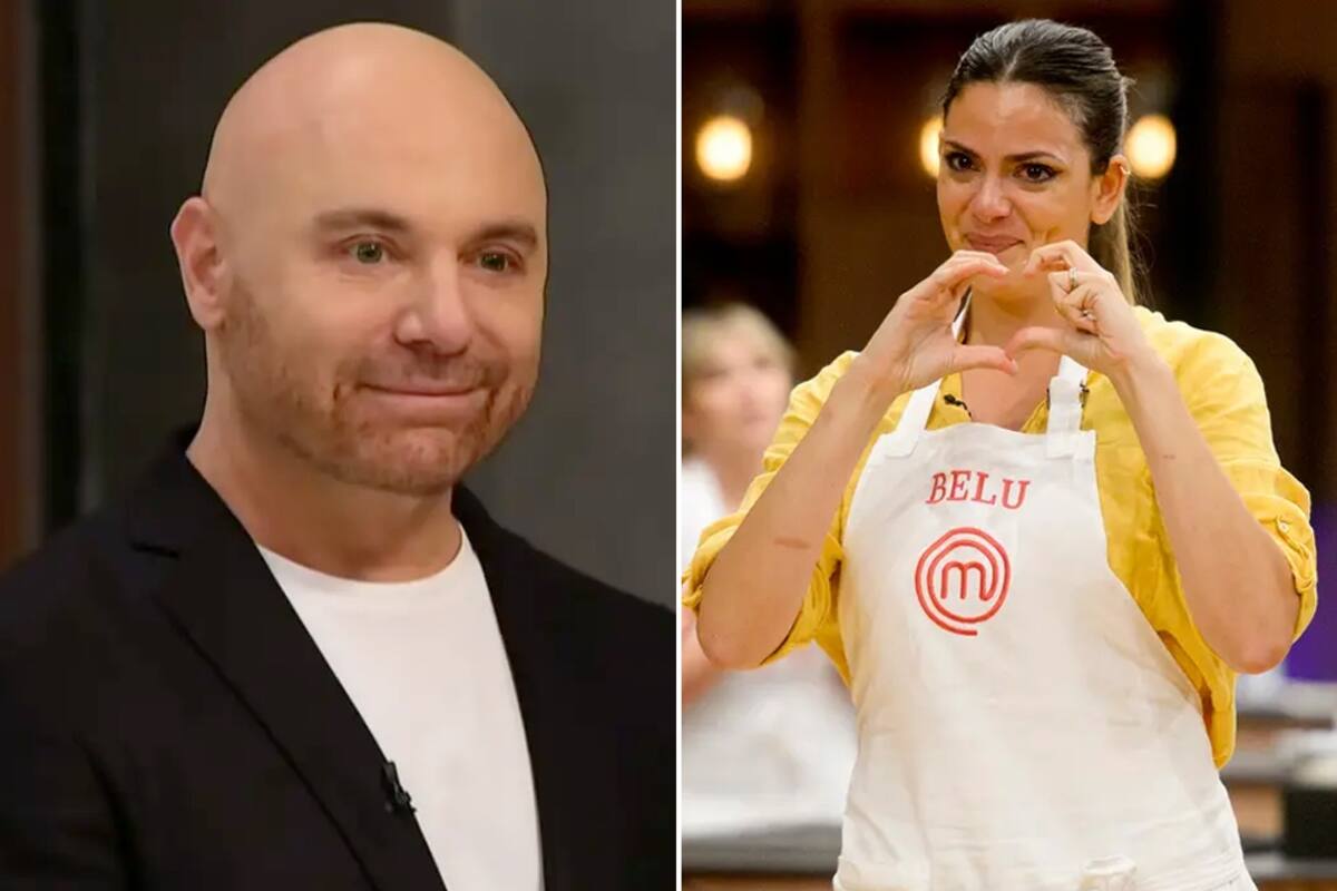 Belu Lucius quedó eliminada en las semifinales de MasterChef Celebrity y Germán Martitegui le dedicó un mensaje en las redes
