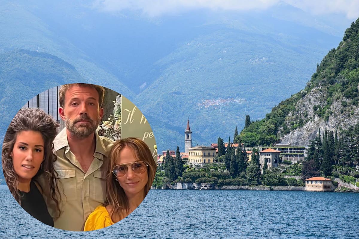Ben Affleck y JLo de luna de miel en Lago di Como fueron furor para sus fans